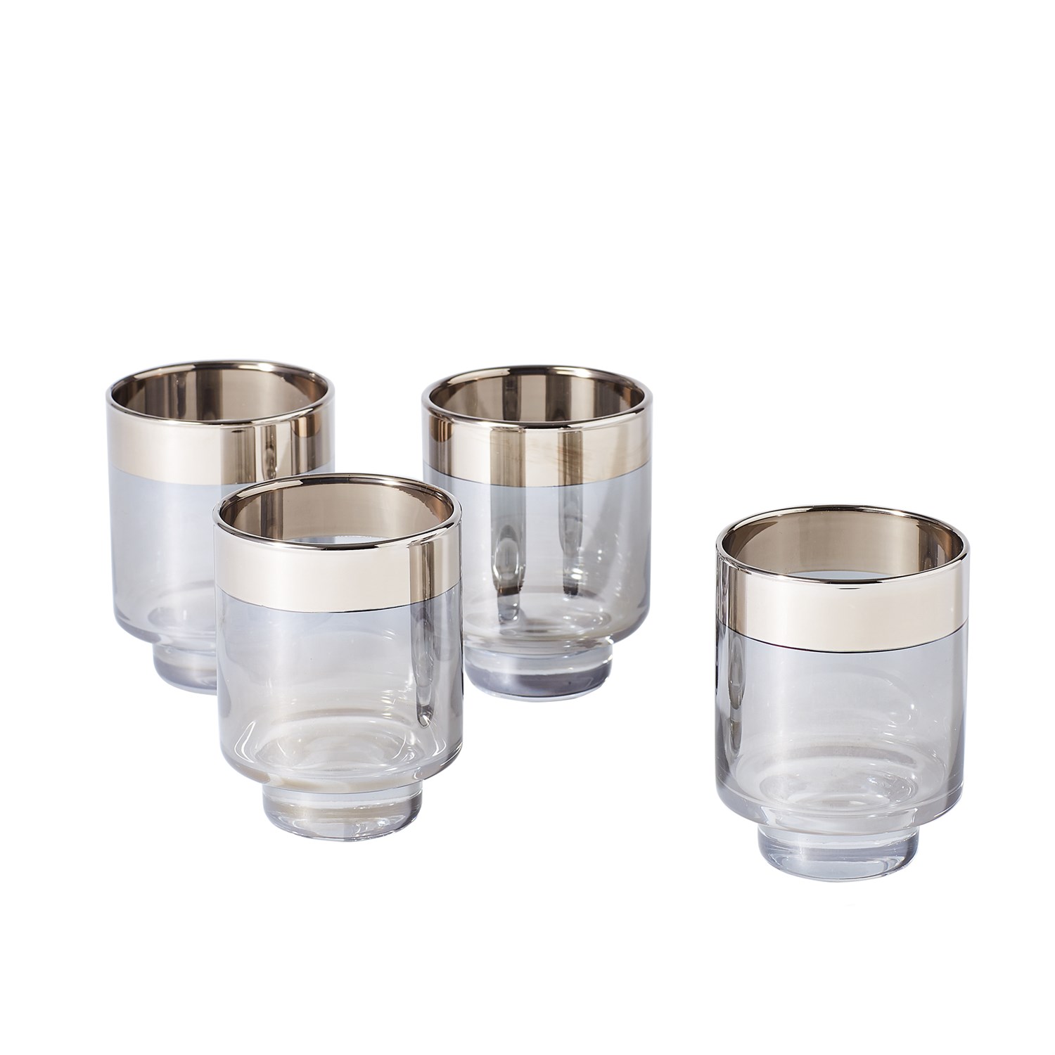 short drinking glasses