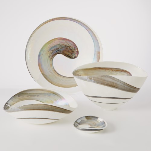 Pearl Grey Swirl Charger Pearl Grey Swirl Charger