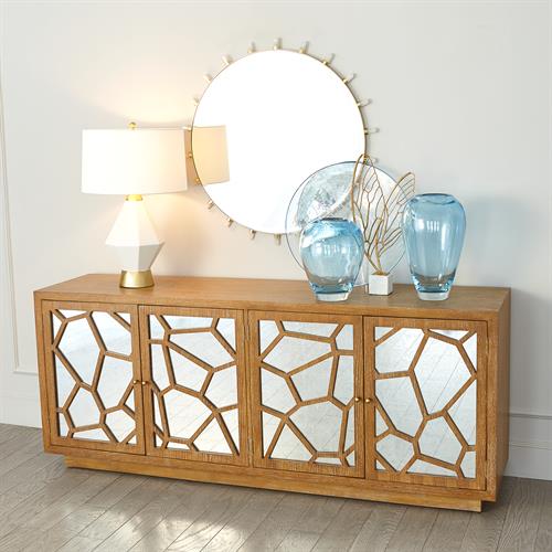 Lola Quartz Mirror-Brass Lola Quartz Mirror-Brass