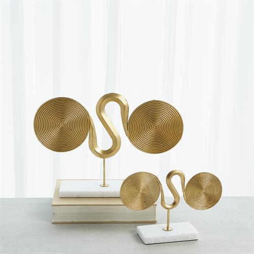 Manchu Scroll Sculpture-Gold Leaf Manchu Scroll Sculpture-Gold Leaf