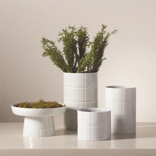 Glassblock Tazza-Seaglass Glassblock Tazza-Seaglass