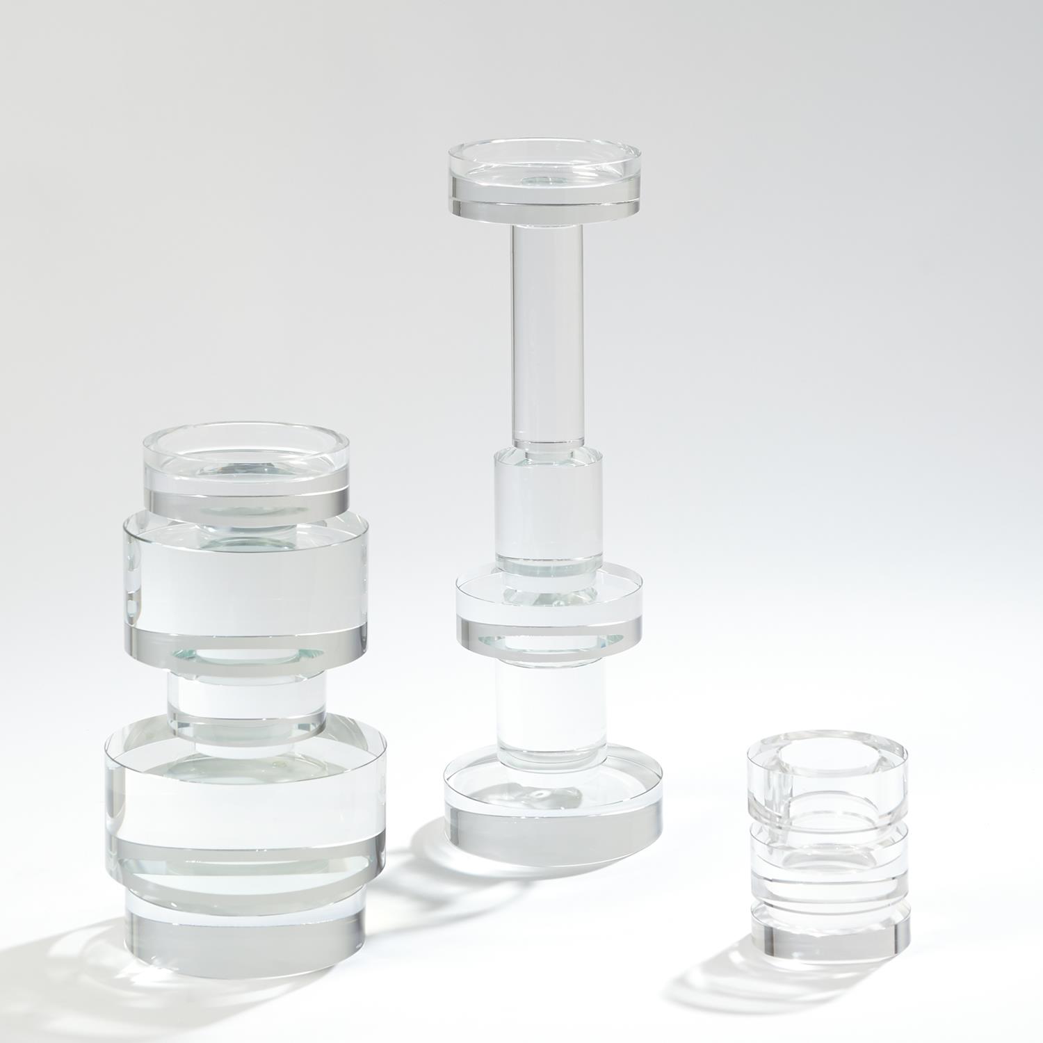 Brilliant Round Pillar Holders