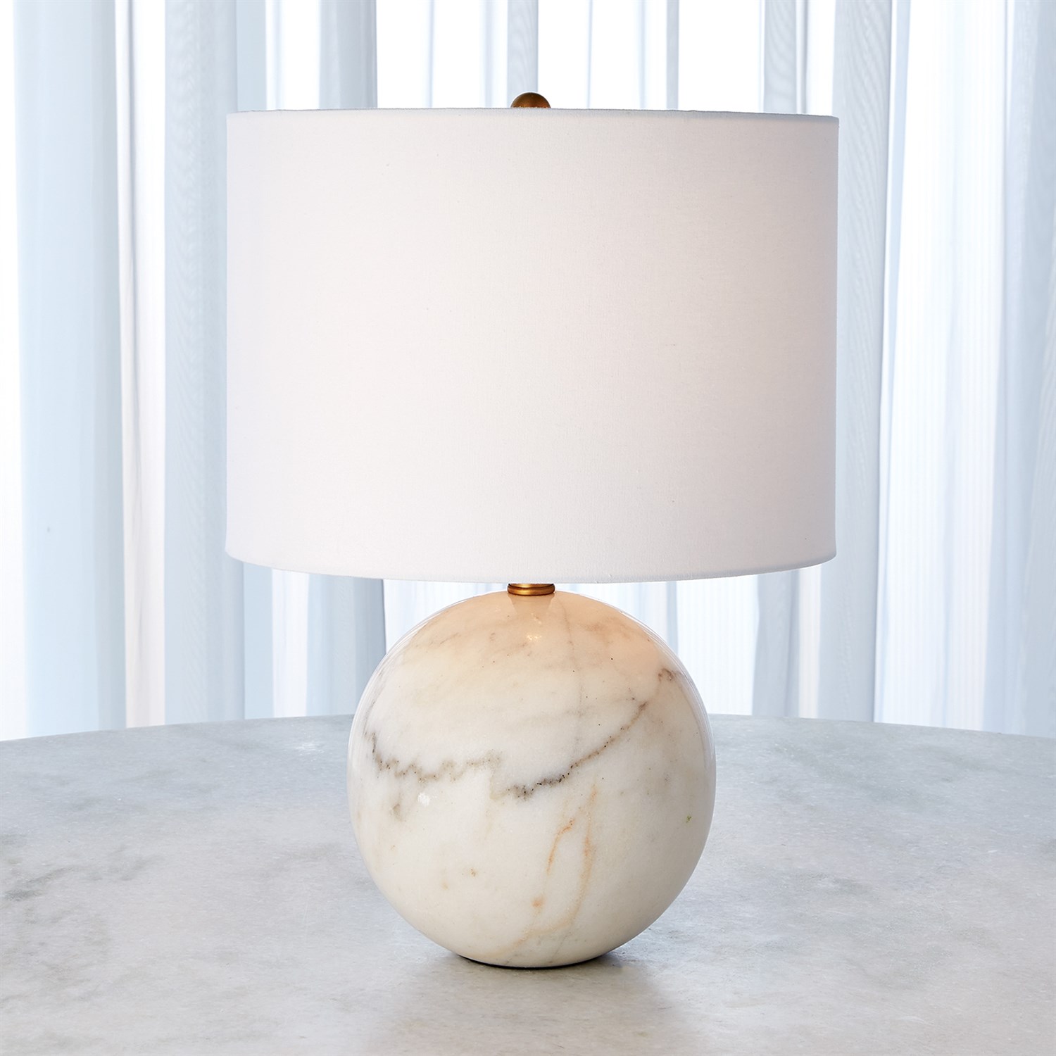 marble ball lamp