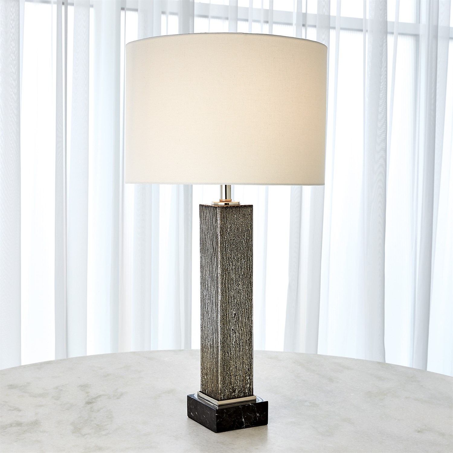 square column table lamp