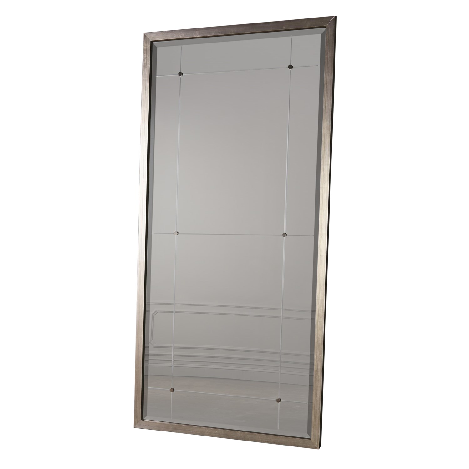 Beaumont Floor MirrorSilver