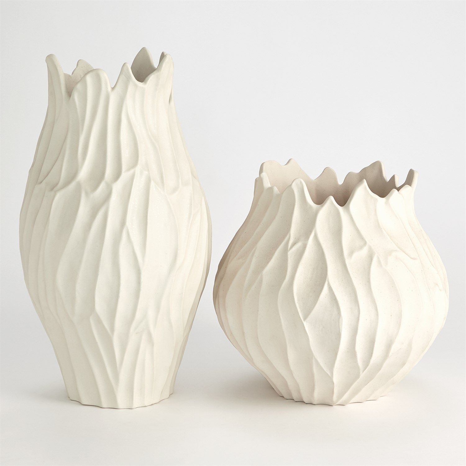 spændende meget lokalisere Bloom Vases-Matte White