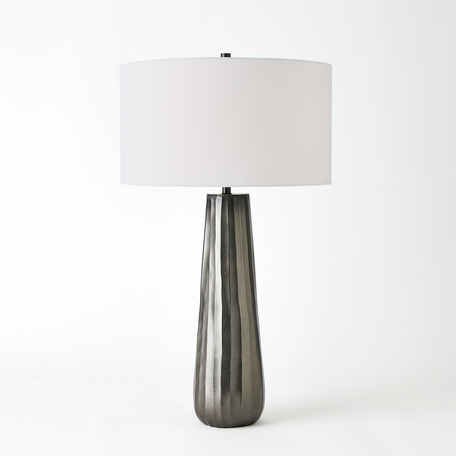 black nickel table lamp