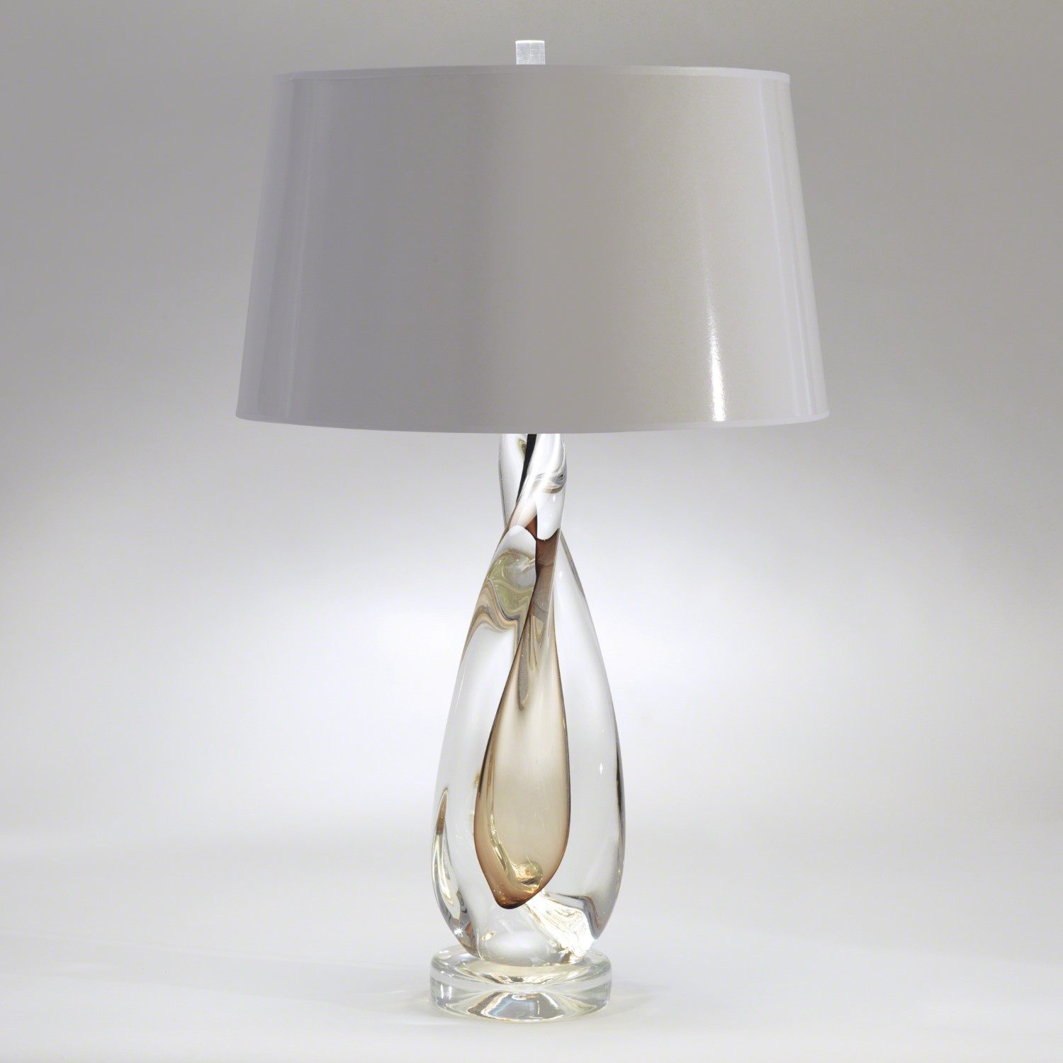 art glass desk lamp