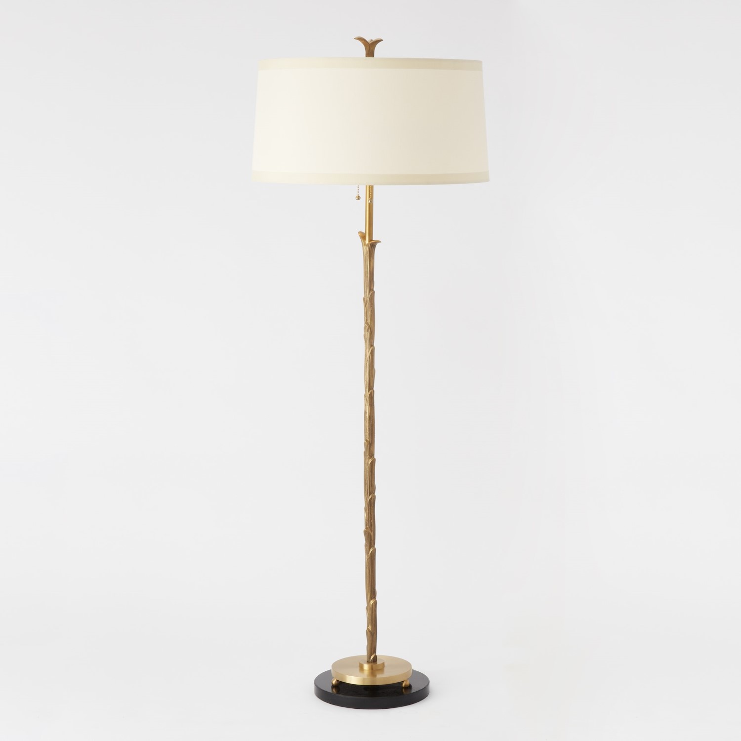 brass finish lamp