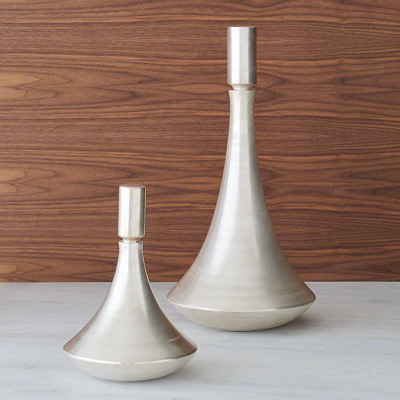 Dance Vase-Silver