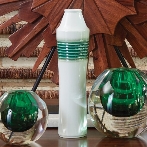 Machina Vase-Jade Machina Vase-Jade