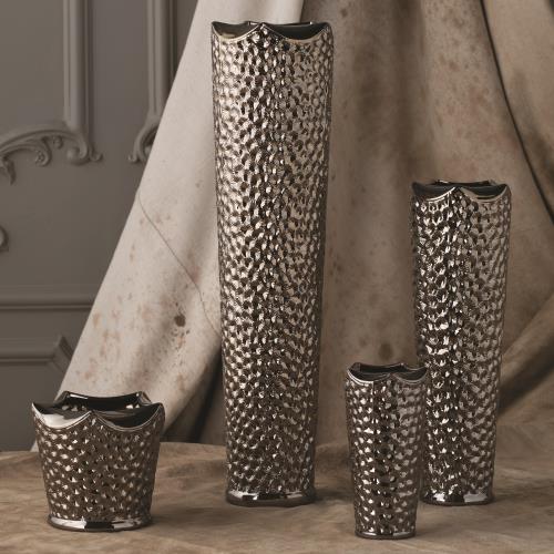 Pentagon Vase-Bronze Pentagon Vase-Bronze
