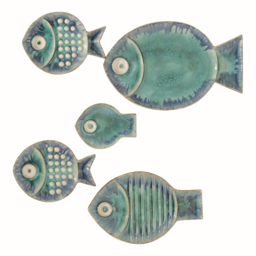 Blue Fish Plate Blue Fish Plate