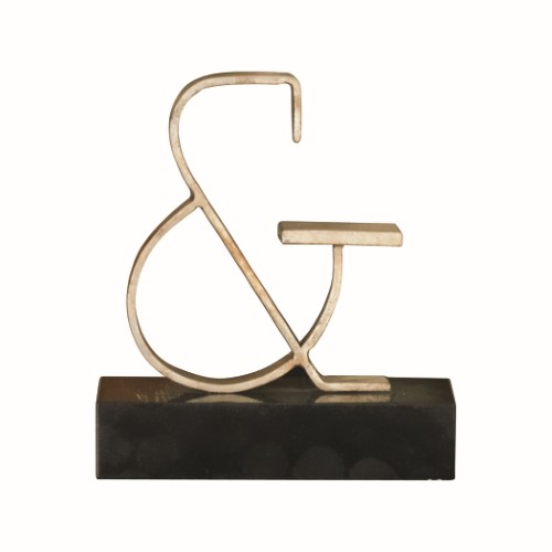 Ampersand Objet-Silver Ampersand Objet-Silver