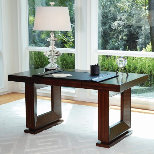 global views open block writing desk