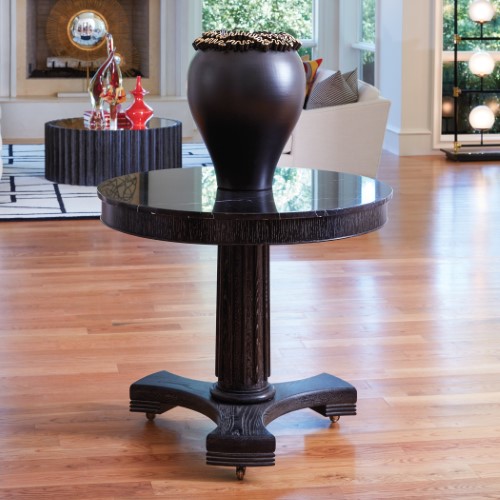 Classic Center Table-Black Cerused Oak Classic Center Table-Black Cerused Oak