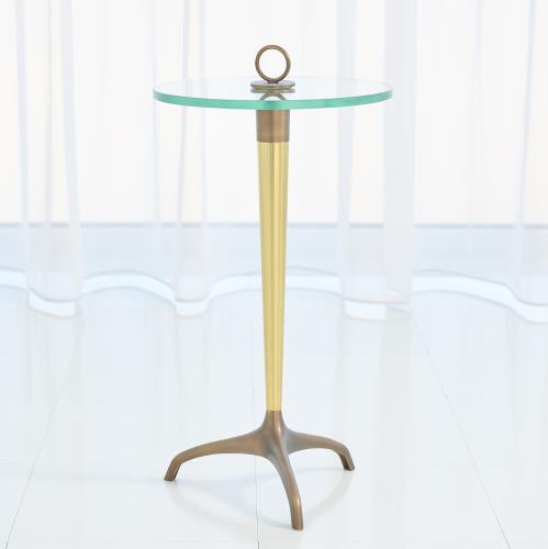 Tripod w/Loop Handle Table-Bronze/Brass Tripod w/Loop Handle Table-Bronze/Brass