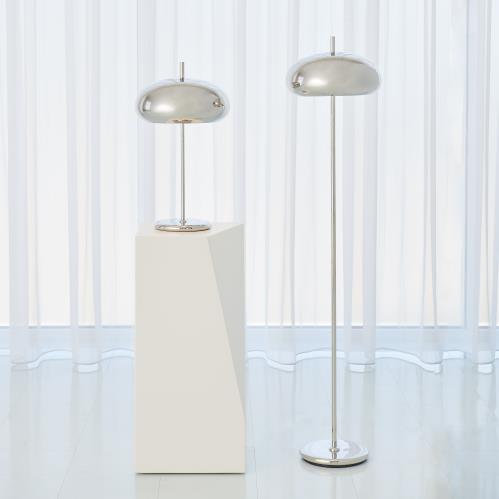 Dome Lamps - Nickel Dome Lamps - Nickel