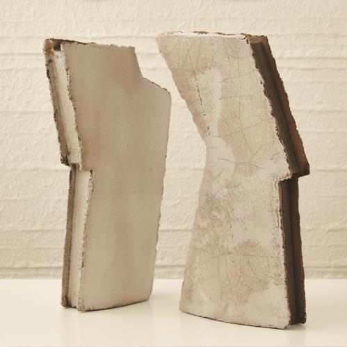 Wing Sculpture-Raku Wing Sculpture-Raku