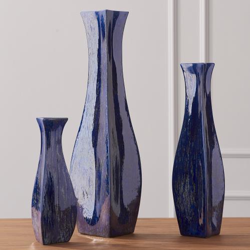 Bermuda Vase-Blue Bermuda Vase-Blue