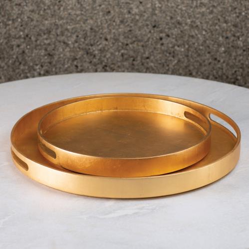 Nouveau Luxe Tray-Gold Leaf Nouveau Luxe Tray-Gold Leaf