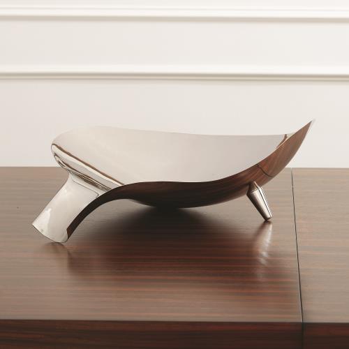 One Legged Bowl-Nickel One Legged Bowl-Nickel