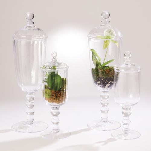 Apothecary Glass Jar-Clear Apothecary Glass Jar-Clear