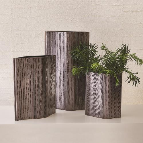 Pierced Vase-Reactive Graphite Pierced Vase-Reactive Graphite