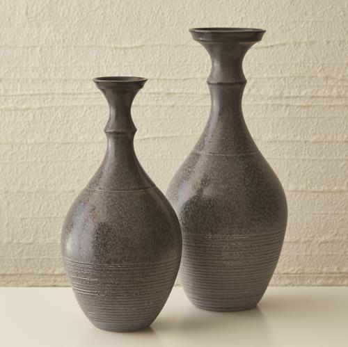 Bassano Vases - Reactive Grey Bassano Vases - Reactive Grey
