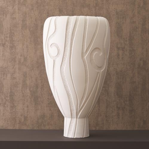 Lucca Vase - Matte White Lucca Vase - Matte White