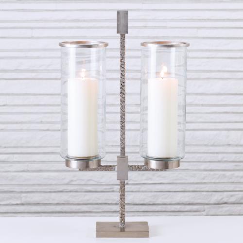 Hammered Double Hurricane-Antique Nickel Hammered Double Hurricane-Antique Nickel