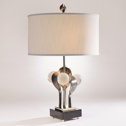 Eden Table Lamp-Nickel Eden Table Lamp-Nickel