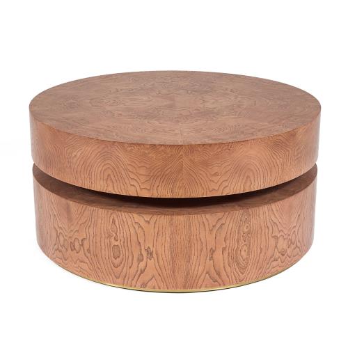 Pivot Cocktail Table-Cafe' au Lait Pivot Cocktail Table-Cafe' au Lait