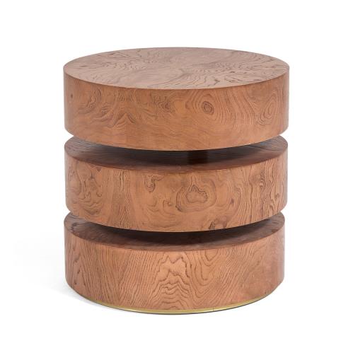 Pivot Side Table-Cafe' au Lait Pivot Side Table-Cafe' au Lait