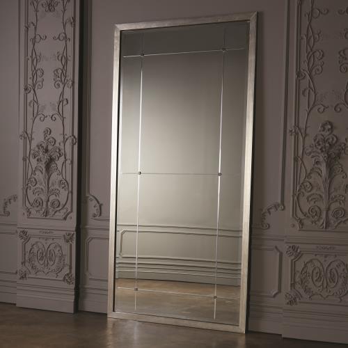 Beaumont Floor Mirror-Silver Beaumont Floor Mirror-Silver