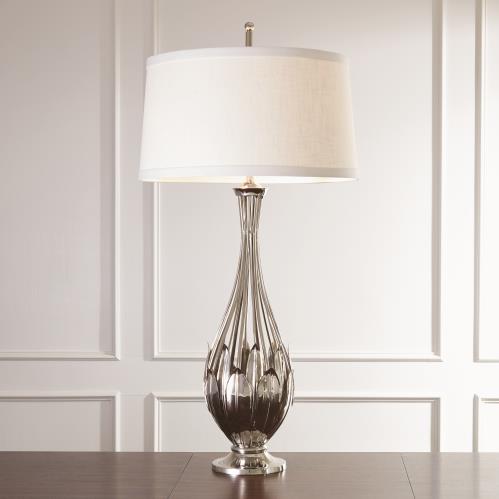 Leaf Cage Lamp-Nickel Leaf Cage Lamp-Nickel