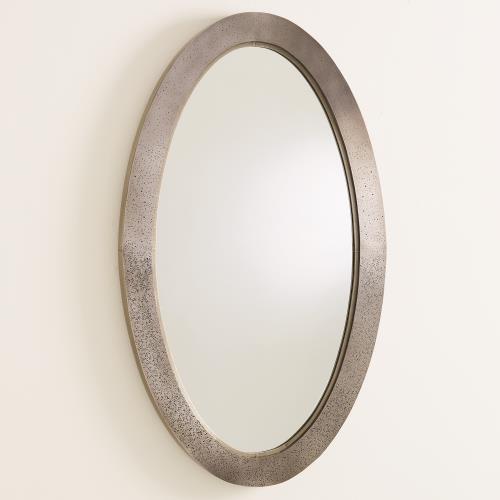 Everest Mirrors - Antique Nickel Etched Everest Mirrors - Antique Nickel Etched