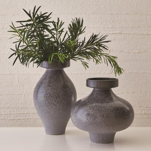 Nova Vases - Reactive Grey Nova Vases - Reactive Grey