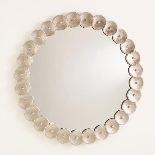 Shoe Buckle Mirror-Nickel Shoe Buckle Mirror-Nickel