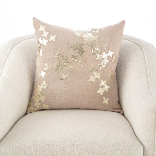 Christie Pillow-Gold/Thistle