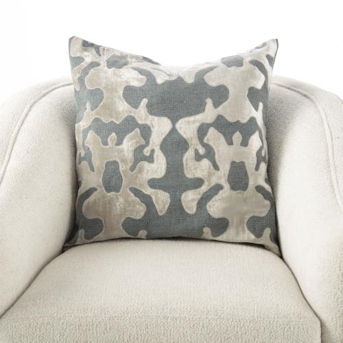 Ink Blot Pillow-Moonlight