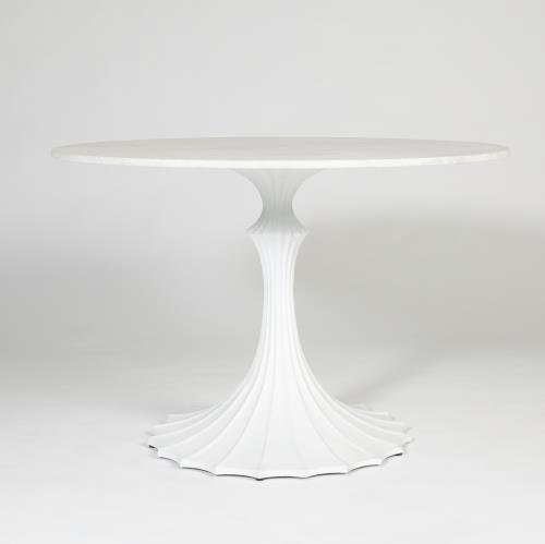 Flute Table Base-White-26