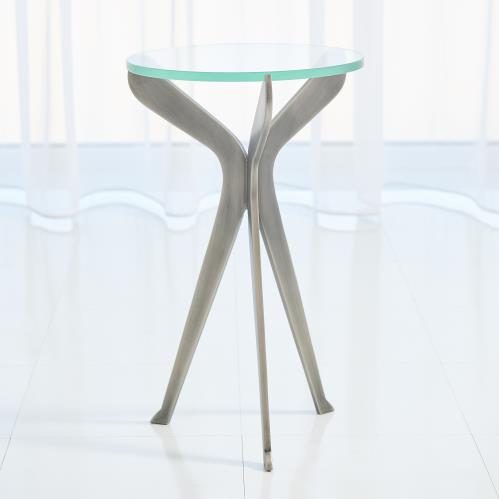 Slice Tripod Table-Gunmetal Slice Tripod Table-Gunmetal