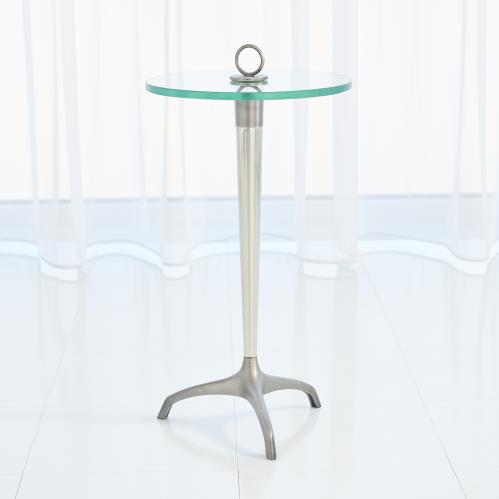 Tripod w/Loop Handle Table-Gunmetal/Nickel Tripod w/Loop Handle Table-Gunmetal/Nickel