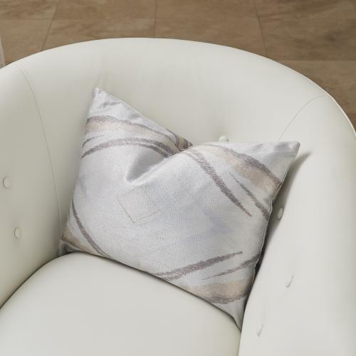 Mirror Match Lumbar Pillow-Grey/Blue Mirror Match Lumbar Pillow-Grey/Blue