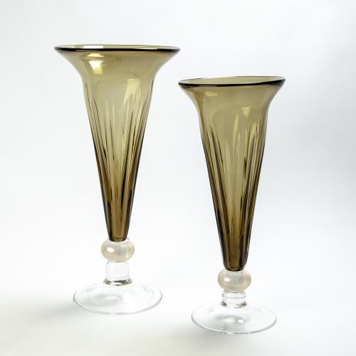 Trumpet Vase-Olive Trumpet Vase-Olive