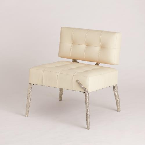 Bristol Branch Chair-Milk Leather Bristol Branch Chair-Milk Leather