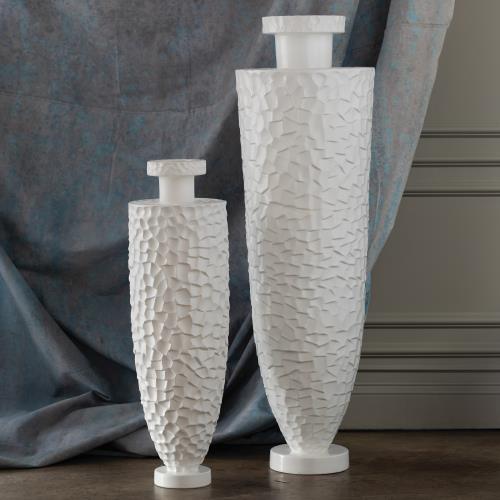 Monumental Chiseled Vase