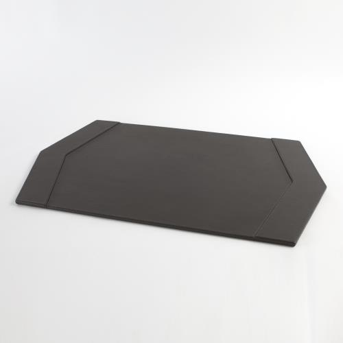 Tiffany Desk Blotter-Graphite Leather Tiffany Desk Blotter-Graphite Leather