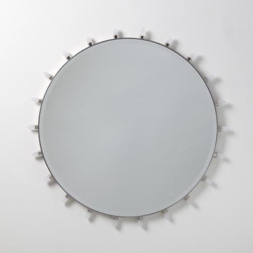 Lola Quartz Mirror-Nickel Lola Quartz Mirror-Nickel